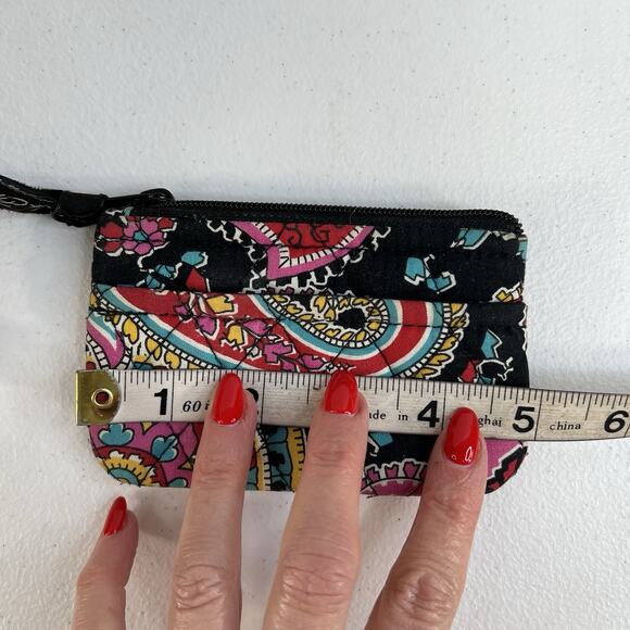 Vera Bradley Va Va Bloom Priscilla Pink Parisian Paisley Accessories Lot of 3 - Picture 16 of 16